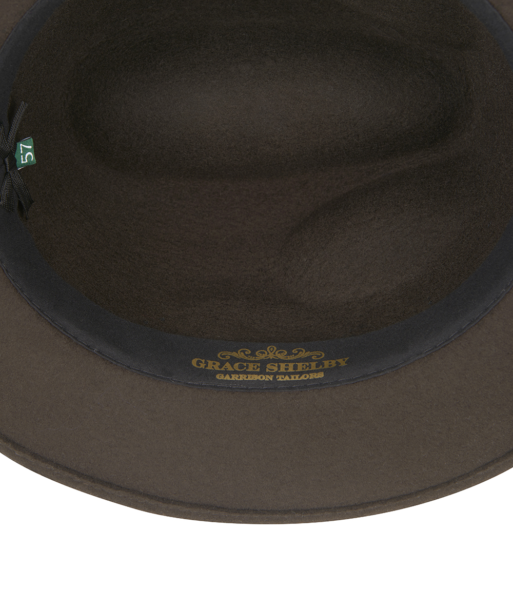 Grace Shelby Capo Trilby Hat Garrison Tailors